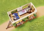 PLAYMOBIL PONY SHELTER WITH MOBILE HOME - 70510 Cheap