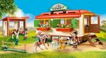 PLAYMOBIL PONY SHELTER WITH MOBILE HOME - 70510 Cheap