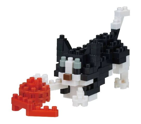 NANOBLOCK - PLAYING CAT 271 For Sale