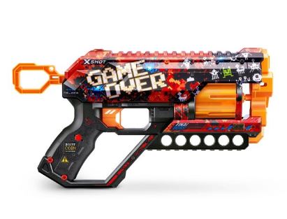 ZURU XSHOT SKINS - GRIEFER  GAME OVER Online