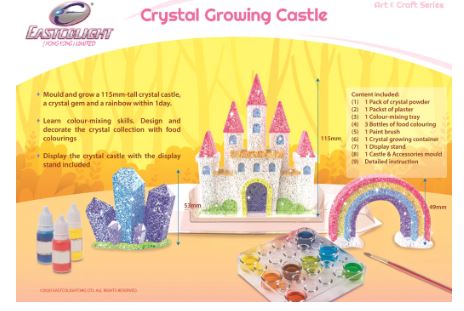 CAM CRYSTAL GROWING CASTLE For Sale