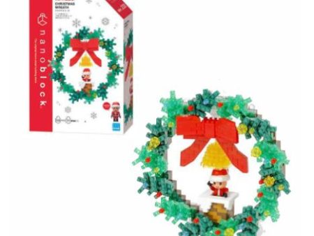 NANOBLOCK CHRISTMAS WREATH  220 Cheap