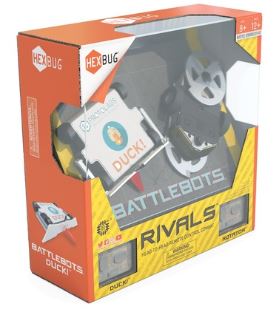 HEXBUGS BATTLEBOTS RIVALS 2 PK DUCK! AND ROTATOR Supply