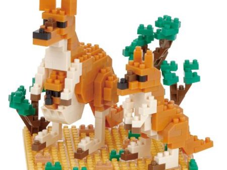 NANOBLOCK - BIG KANGAROO & JOEY Fashion