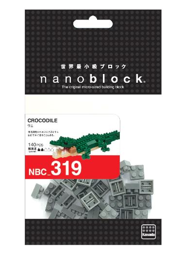 NANOBLOCK - CROCODILE 319 Discount