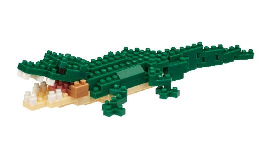 NANOBLOCK - CROCODILE 319 Discount