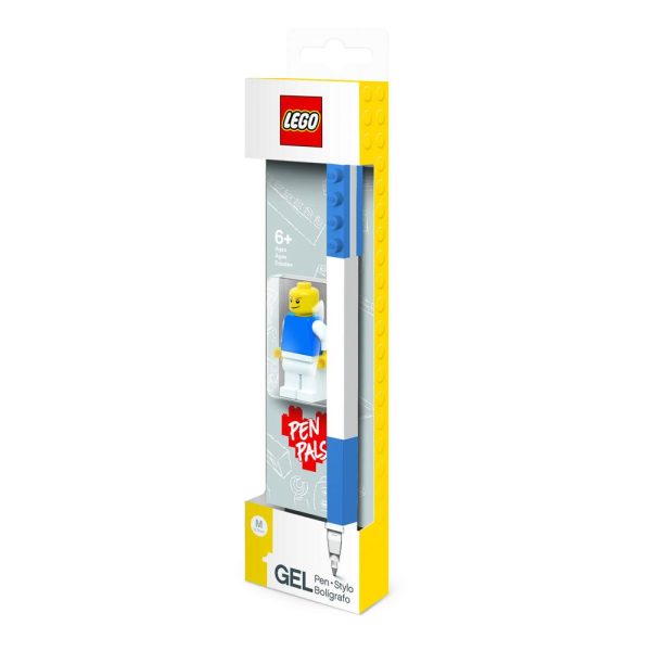 LEGO 2.0 BLUE GEL PEN WITH MINIFIGURE Sale