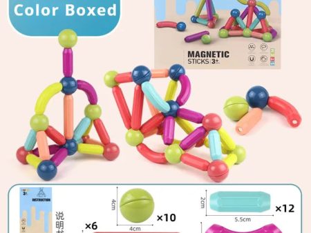 36 Pcs Intelligent Magnetic Construction Set Hot on Sale