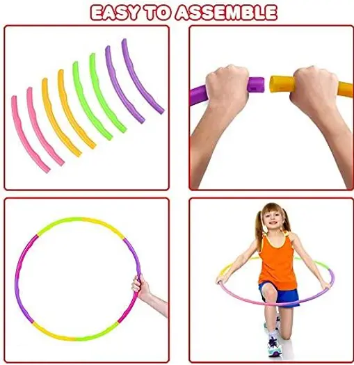 8 Section DIY Children s Hula Hoop Exercise Ring Sale