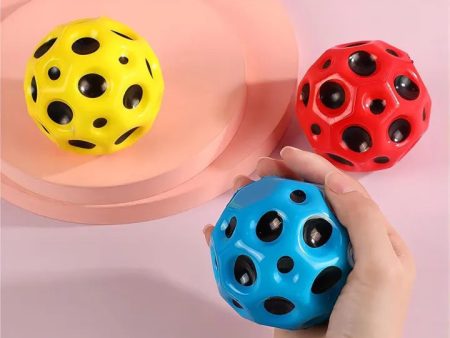 1Pc Bouncing Moon Ball Fashion