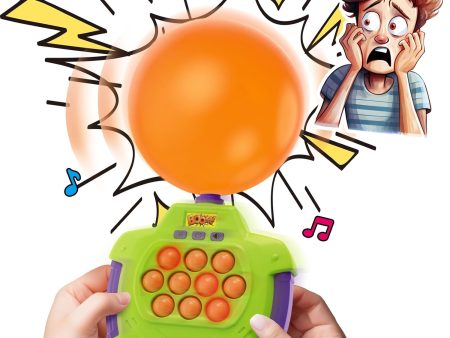 Handheld Quick Push Bubble Balloon Fidget Game Fashion