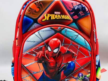 15* Inches Premium Spider-Man School Bag For Sale