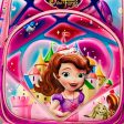 15* Inches Premium Sofia The First School Bag For Cheap