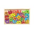 3D Wooden Multi-color Letters Learning Board For Cheap