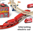 36Pcs DIY Electric Fire-Fighting Harmony Train Track Set Cheap