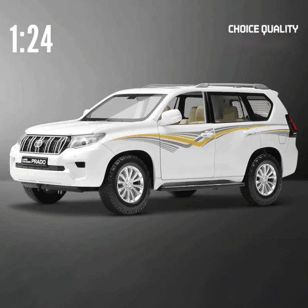 1:24 Diecast Land Cruiser Prado Official Licensed Model Sale