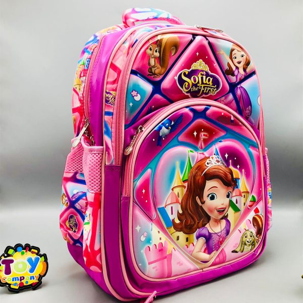 15* Inches Premium Sofia The First School Bag For Cheap