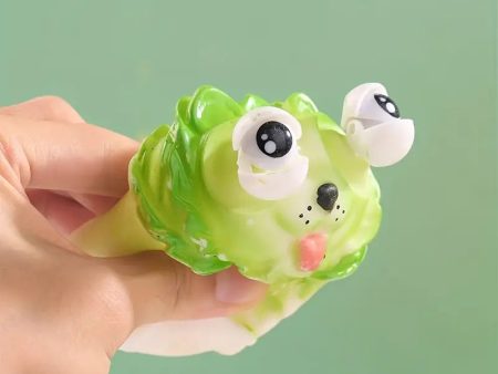 1Pc Squishy Dog Popping Eyes Toy Supply