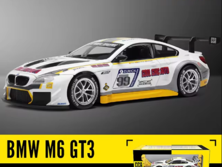 1:24 Diecast BMW M6 GT3 Official Licensed Model Supply