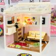 84Pcs DIY Miniature Living Room Play Set Online