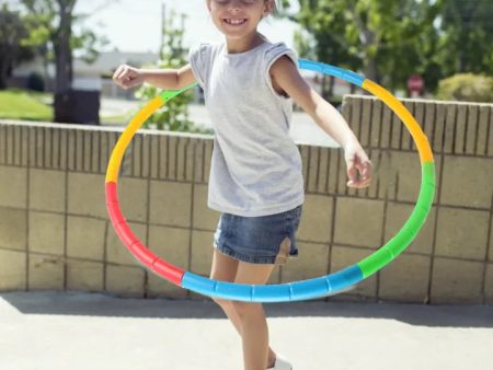 8 Section DIY Children s Hula Hoop Exercise Ring Sale