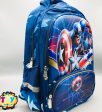 15* Inches Premium Captain America School Bag Online now