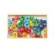 3D Wooden Multi-color Letters Learning Board For Cheap