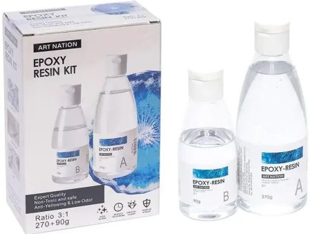 High Quality Pour Epoxy Resin Kit (270+90g) For Sale