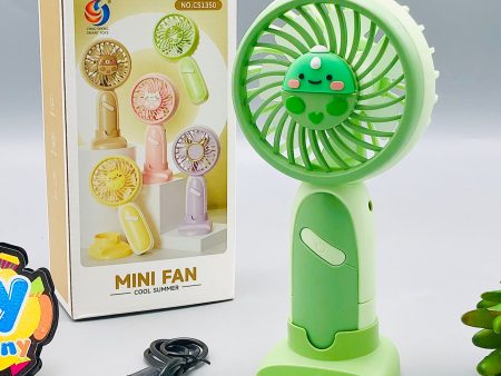 6* Inches Mini Rechargeable Cool Summer Fan For Cheap