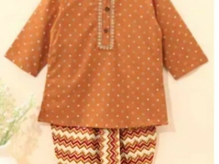 BABYHUG Brown Kurta & Dhoti Online now