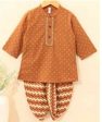 BABYHUG Brown Kurta & Dhoti Online now