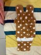 BRANDONN FLANNEN Teddy Bear shape Baby Wrapper   Swaddle on Sale