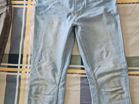 Blue Denim Jeans for Kid Hot on Sale