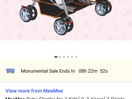 MEE MEE Twin Stroller   Pram Supply