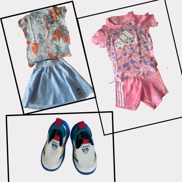 Combo of ADIDAS T-Shirt And Short, ADIDAS Skirt And Top Set, ADIDAS Shoes Online Sale