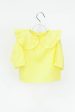 100% Cotton Yellow Frill Top for Girls Online now