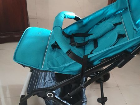 HUNY HUNY  Z Fold Premium Travel Stroller - Blue (Small Fold Stroller) Supply