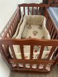 BABYHUG Montana Wooden Rocking Cot, Dimensions - L107x W60x H85cm Online Sale