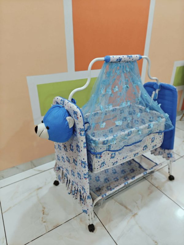 BHASIN Manual Cradle for Baby - Blue Online now