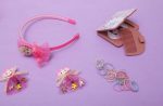 ilearnngrow Frozen Hair Accessories Set - Pink For Discount