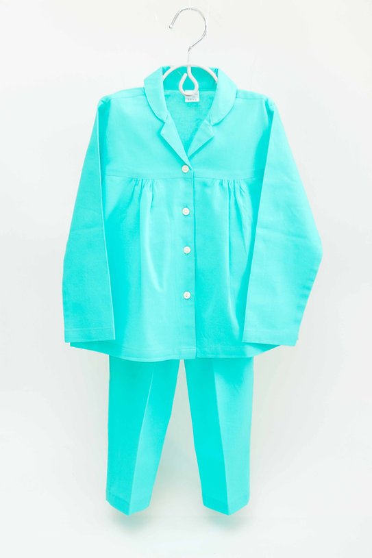 100% cotton blue night suit for girls For Cheap