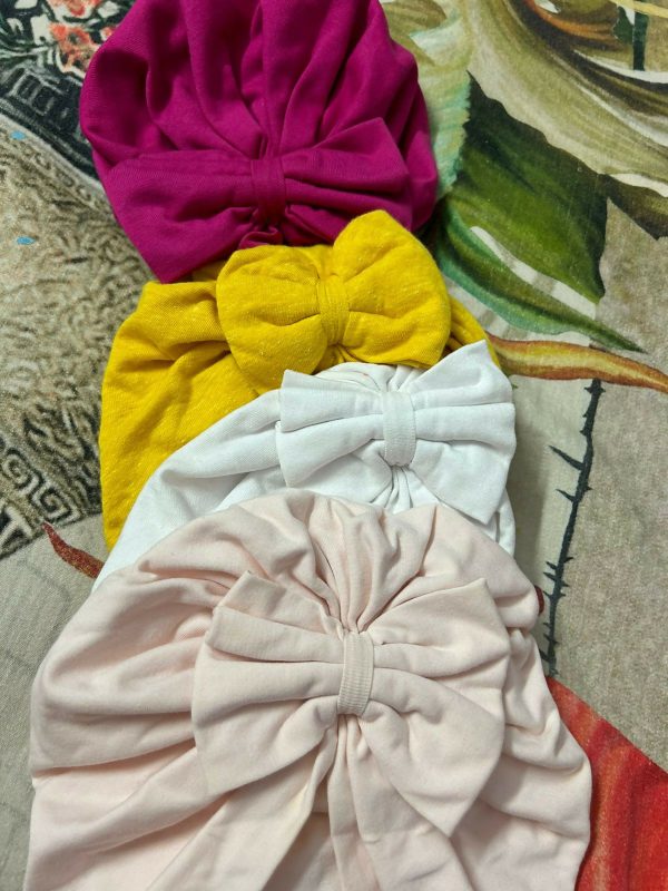 AASHIYA TRADES Turbans For Infants (Set of 4) Online now