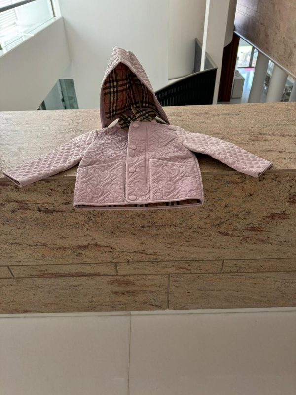 BURBERRY Jacket with Detachable Hood for Toddler (Girl) For Cheap