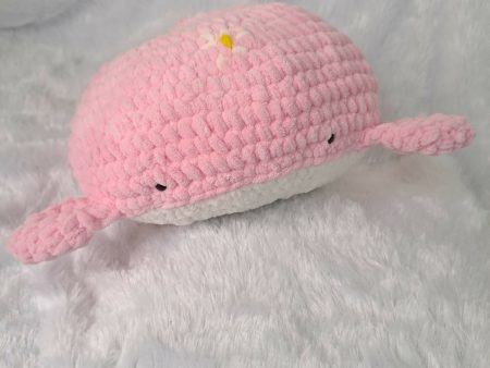 12   Diameter Crochet Whale Plushie Pillow Cheap