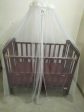 BABYHUG Florence 3 in 1 Rocking Wooden Cot, Dimensions: L104.5*W62*H98 cm Sale