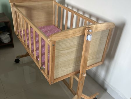 BAYBEE Wooden Cradle Swing Cum Crib Sale