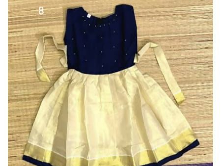 Kerela Style Lehenga Choli for Kids Sale