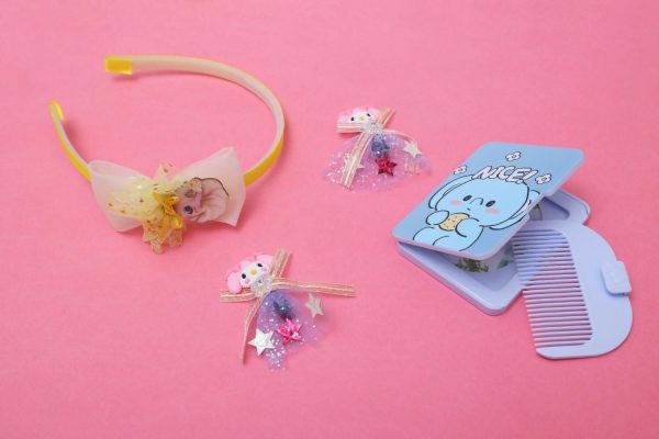 ilearnngrow Frozen Hair Accessories Set - Yellow For Cheap