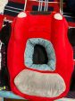 Cute Sofa For Baby: Plush Toy Car Baby Car Sofa Toy Kids Bedroom Games Toys Car Sofa Kids Sitting Chair (Red) Sale