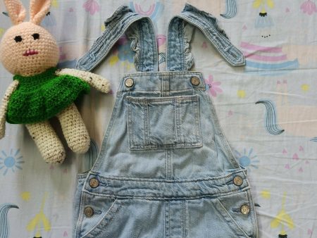 GAP Denim Dungaree for Baby Girl Sale